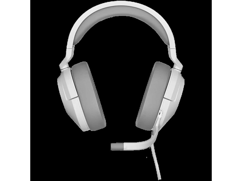 Corsair HS55 Stereo Headset, White, EAN:0840006643661
