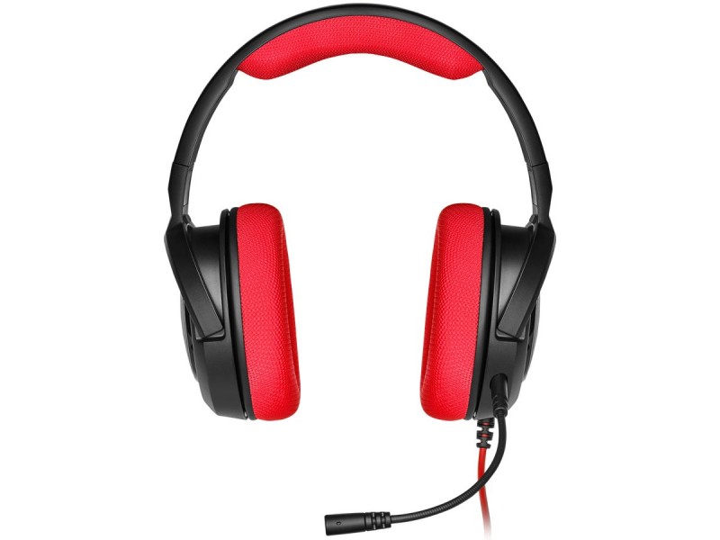 CORSAIR HS35 STEREO Gaming Headset, Red