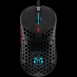 Endorfy LIX Plus Gaming Mouse, PIXART PAW3370 Optical Gaming Sensor, 19000DPI, 59G Lightweight design, KAILH GM 8.0 Switches, 1.8M Paracord Cable, PTFE Skates, ARGB lights, 2 Year Warranty