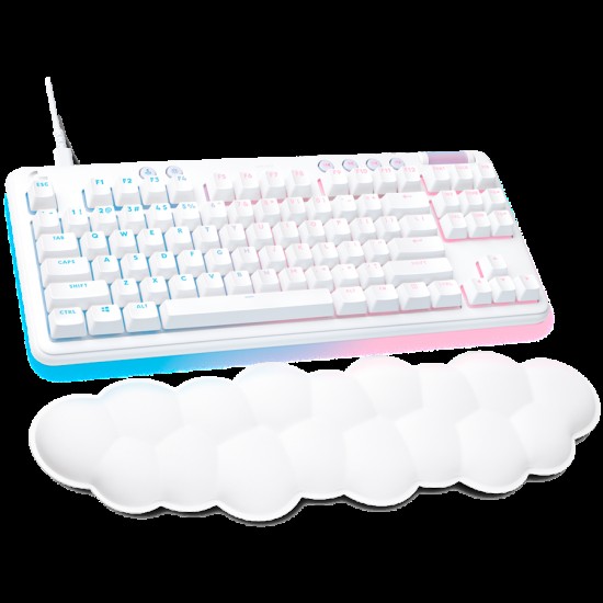 LOGITECH G713 TKL Corded Gaming Keyboard - OFF WHITE - USB - US INT L - LINEAR