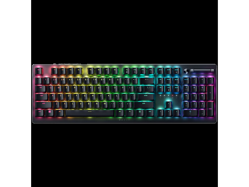 Razer DeathStalker V2 Pro - Linear Optical Switch - US, Wireless Low-Profile RGB Optical Gaming Keyboard, RGB backlight, Backlit keys, Laser-etched keycaps with ultra-durable coating
