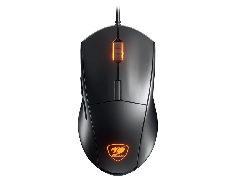 COUGAR Minos XT Gaming Mouse, RGB 3 zone 16.8 million colors,4000 DPI,ADNS-3050 Optical gaming sensor,1000Hz Polling Rate,20M gaming switches,6 Programmable Buttons,Dimension 125(L) x 68(W) x 38(H) mm