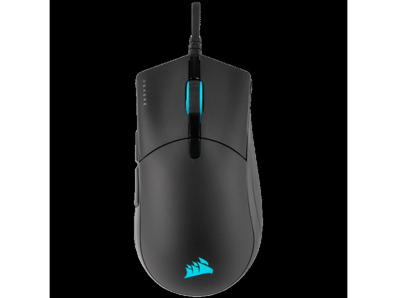 Corsair SABRE RGB PRO CHAMPION SERIES Gaming Mouse, Optical, Black, EAN:0840006629146
