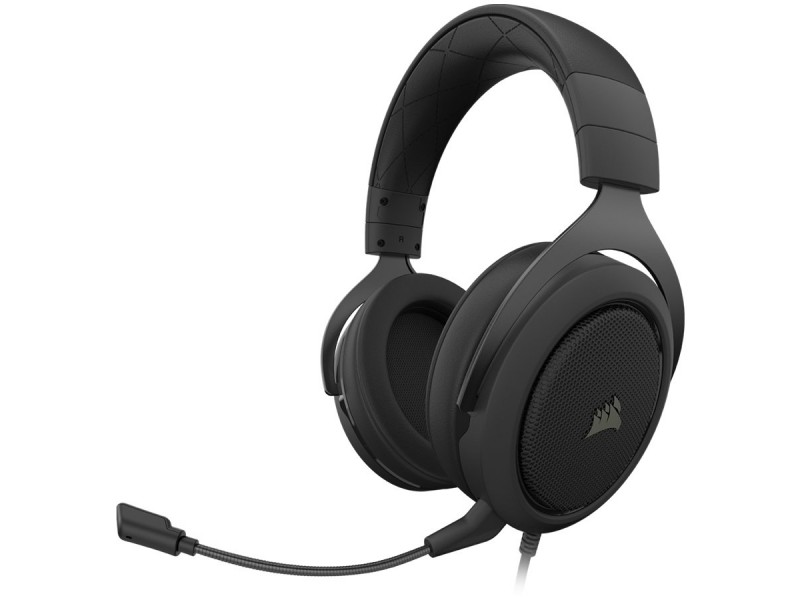 CORSAIR HS50 PRO STEREO Gaming Headset, Carbon (EU Version)