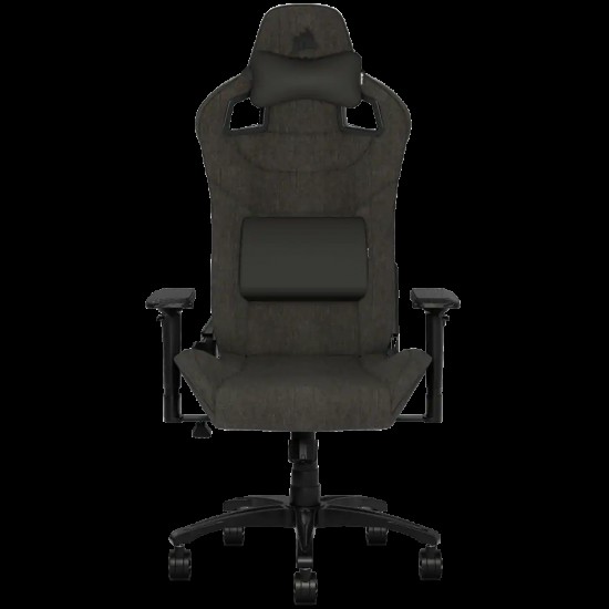 CORSAIR T3 RUSH Fabric Gaming Chair - Charcoal