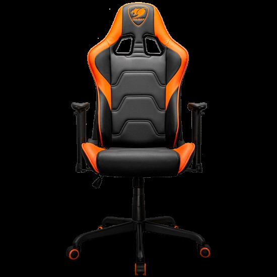 COUGAR Armor Elite Gaming Chair, Adjustable Design, Breathable PVC Leather, Class 4 Gas Lift Cylinder, Full Steel Frame, 2D Adjustable Arm Rest, 160º Reclining, Adjustable Tilting Resistance