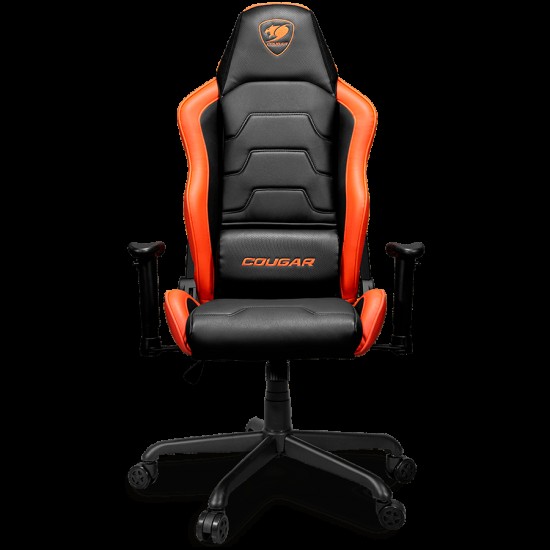 COUGAR ARMOR AIR, Gaming Chair, Breathable Mesh Back Design + Detachable Soft Foam Leather Cover, Lumbar Pillow, High Density Shaping Foam, Adjustable Tilting, 2D Adjustable armrest, Full Steel Frame, Class 4 Gas Lift Cylinder