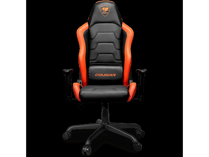 COUGAR ARMOR AIR, Gaming Chair, Breathable Mesh Back Design + Detachable Soft Foam Leather Cover, Lumbar Pillow, High Density Shaping Foam, Adjustable Tilting, 2D Adjustable armrest, Full Steel Frame, Class 4 Gas Lift Cylinder
