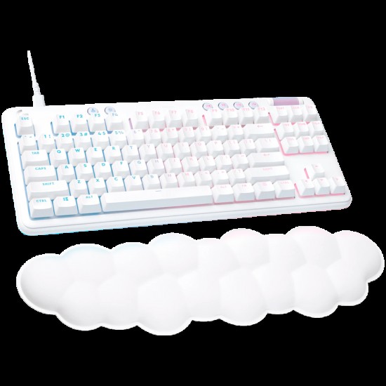 LOGITECH G713 TKL Corded Gaming Keyboard - OFF WHITE - USB - US INT L - TACTILE