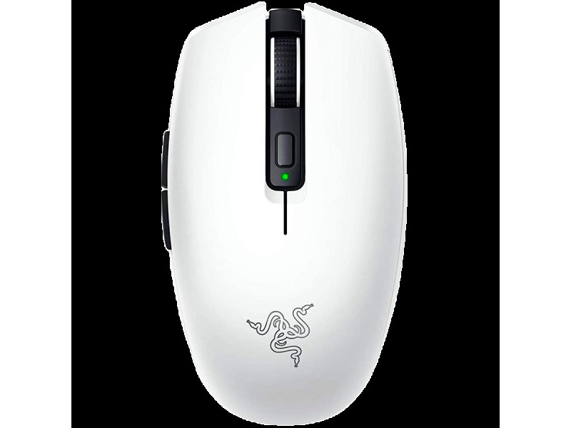 Razer Orochi V2 - White Ed., Dual-mode wireless (2.4GHz and Bluetooth), 18 000 DPI Optical Sensor, 2nd-gen Razer Mechanical Mouse Switches, Up to 950 hours of battery life, Weight < 60g, Symmetrical right-handed