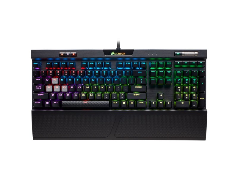 CORSAIR K70 RGB MK.2 Mechanical Gaming Keyboard, Backlit RGB LED, Cherry MX Red (US)