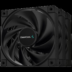 DeepCool FK120-3 IN 1 High-Performance 120mm PWM fan, Silent efficiency designed for demanding CPU or radiator cooling, Fluid Dynamic Bearing, 500~1850 RPM±10%, 4-pin PWM, 3y R-FK120-BKNPF3-G-1