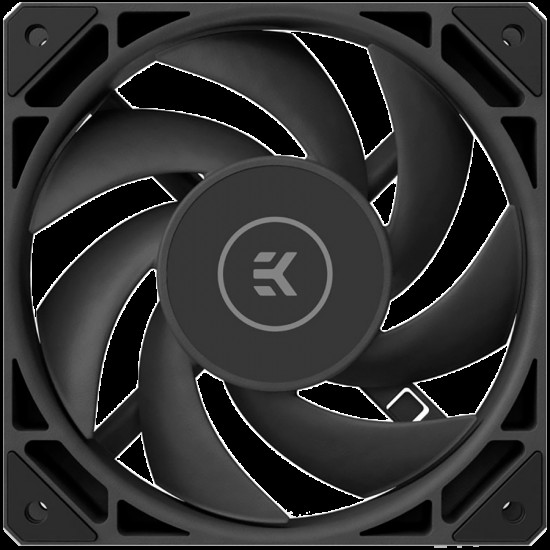 EK-Loop Fan FPT 120 - Black (550-2300rpm), 120mm fan, 4-pin PWM, 36 dBA (max. RPM)
