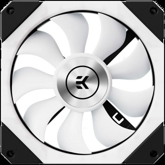 EK-Quantum Impulse 120 D-RGB - Black (400-1800rpm), 120mm ARGB fan, 4-pin PWM, VAPO bearing and Magnetic Levitation motor, Rubber Dampers, Daisy Chain, 24.3dBA (max. RPM)