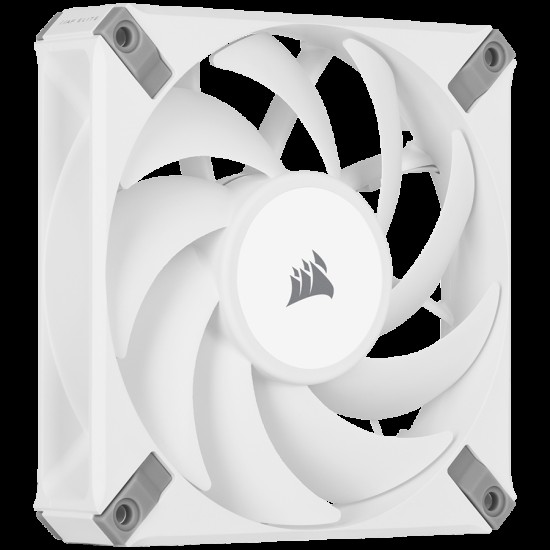 Corsair AF SLIM Series, AF120 SLIM White, 120mmx15mm Fluid Dynamic Fan, Single Pack, EAN:0840006659068