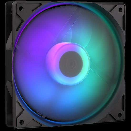 Endorfy Stratus 120 PWM ARGB, 4-pin, Fan speed: 200–1400rpm, FDB Bearing, 5 Year Warranty