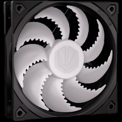 Endorfy Fluctus 120 PWM ARGB, 4-pin, Fan speed: 250–1800rpm, FDB Bearing, Vibration Dampers, Daisy-Chain, 6 Year Warranty