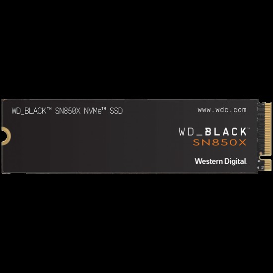 SSD WD Black SN850X 1TB M.2 2280 PCIe Gen4 x4 NVMe, Read/Write: 7300/6300 MBps, IOPS 800K/1100K, TBW: 600