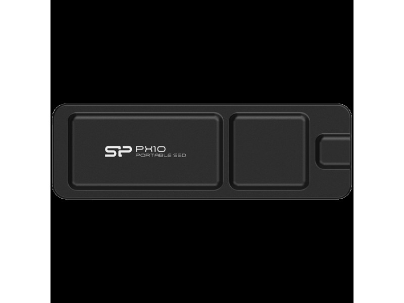 Silicon Power PX10 2TB Portable SSD USB 3.2 Gen2, R/W: up to 1050MB/s; 1050MB/s, Black, EAN: 4713436156352