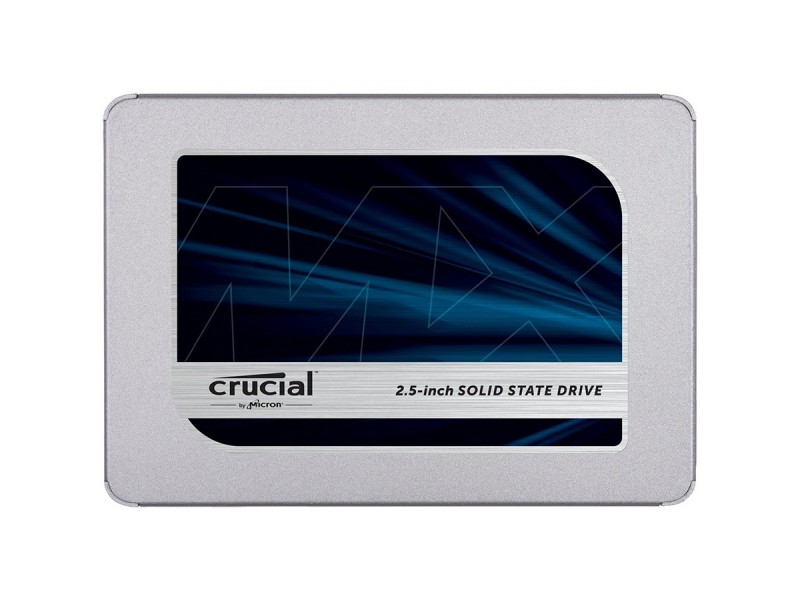 Crucial® MX500 1000GB SATA 2.5” 7mm (with 9.5mm adapter) SSD, EAN: 649528785060