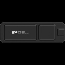 Silicon Power PX10 1TB Portable SSD USB 3.2 Gen2, R/W: up to 1050MB/s; 1050MB/s, Black, EAN: 4713436156345