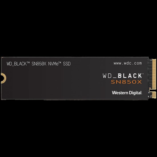 SSD WD Black SN850X 2TB M.2 2280 PCIe Gen4 x4 NVMe, Read/Write: 7300/6600 MBps, IOPS 1200K/1100K, TBW: 1200