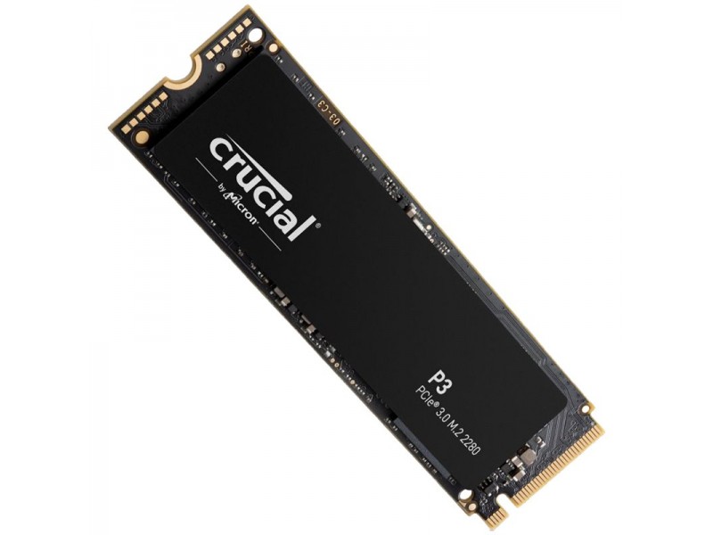 Crucial® P3 1000GB 3D NAND NVMe™ PCIe® M.2 SSD, EAN: 649528918796