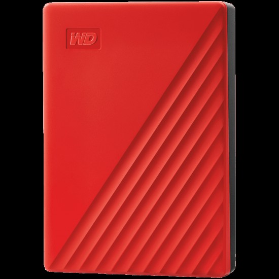 HDD External WD My Passport (4TB, USB 3.2) Red