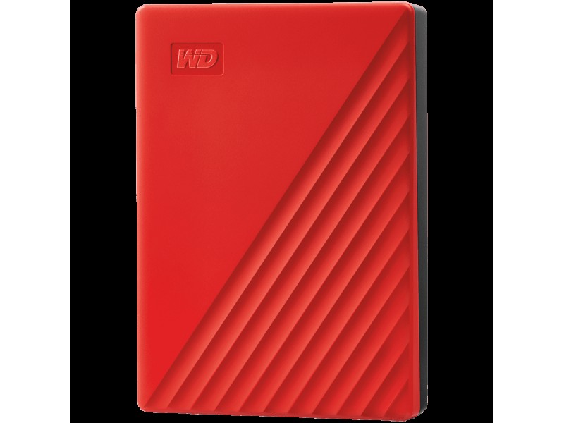 HDD External WD My Passport (4TB, USB 3.2) Red