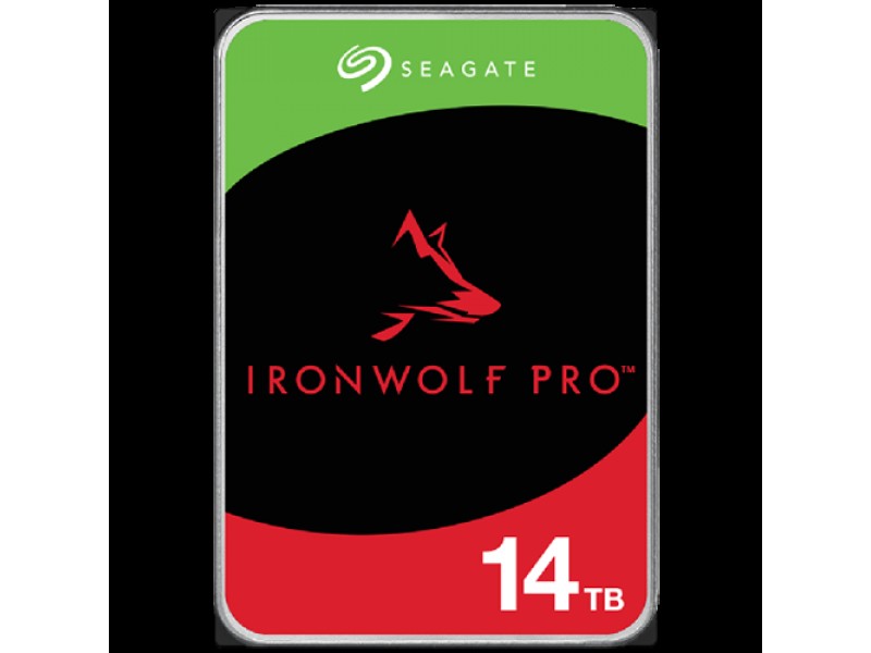 SEAGATE HDD Ironwolf pro NAS (3.5  /14TB/SATA/rmp 7200)