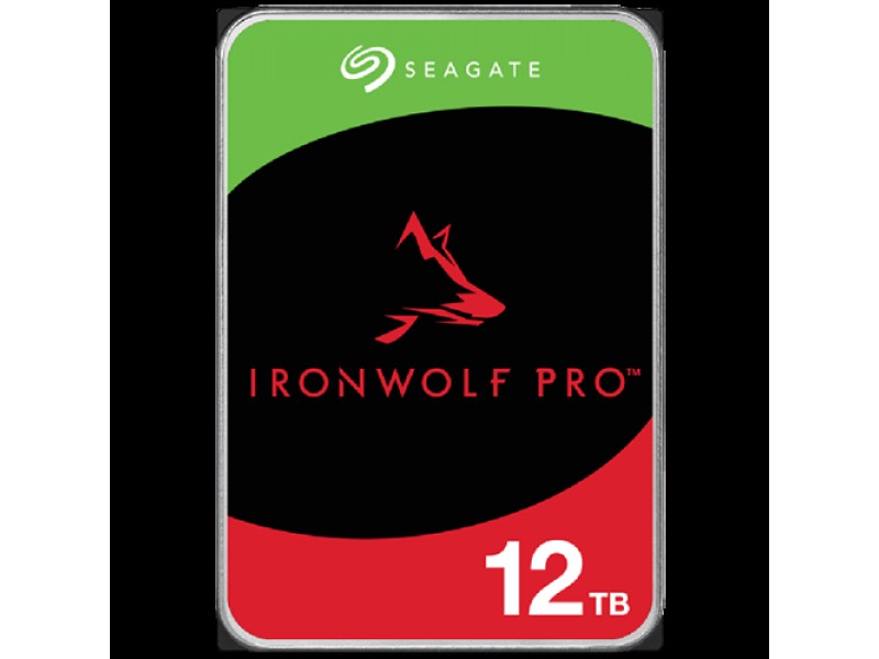SEAGATE HDD Ironwolf pro NAS (3.5  /12TB/SATA/rmp 7200)