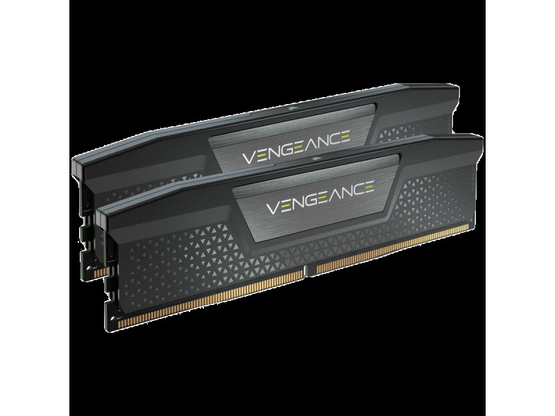 CORSAIR DDR5, 64GB (2x32GB) VENGEANCE DDR5 6000, CL38-44-44-96, 1.35V Std PMIC Intel XMP Memory - Black