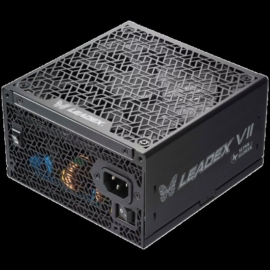 Super Flower Leadex VII Platinum 1000W ATX 3.0, 80 Plus Platinum, Fully Modular, Compact 150mm Size, 140mm F.D.B Fan, 5 year warranty