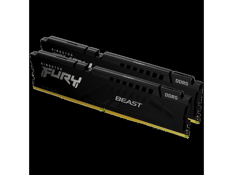 Kingston 16GB 5600MT/s DDR5 CL40 DIMM (Kit of 2) FURY Beast Black XMP, EAN: 740617325935
