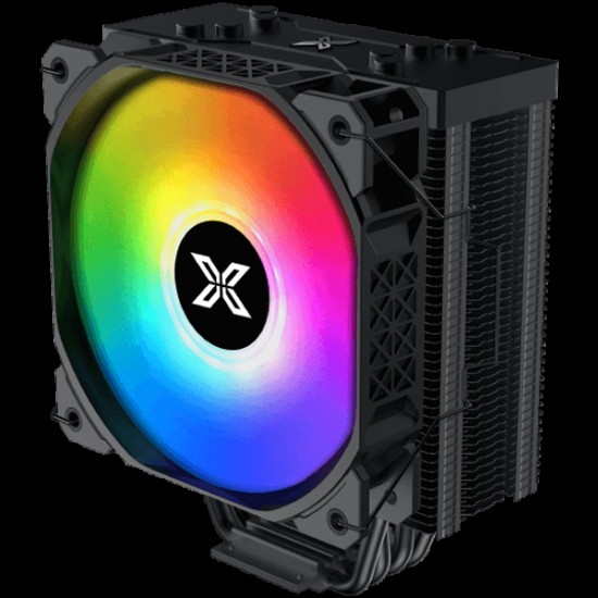 Air Killer S EN47925 Black, X22C Fan, Black Top Cover, Reinforced Plastic Steel Backplate