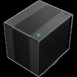 DeepCool ASSASSIN 4S, CPU Air Cooler, 2x140mm FDB Fans, Fan Speed Switch, TDP 280W, 7 Heatpipes, LGA2066/2011-v3/2011/1700/1200/115x, AMD AM5/AM4, Black,  6Y, R-ASN4S-BKGPMN-G