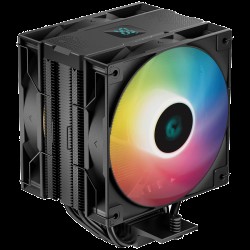 DeepCool AG400 DIGITAL PLUS, CPU Air Cooler, 1x120mm FK120 PWM FDB Fan, Addressable RGB LED, TDP 240W, 4 Heatpipes, Hydro Bearing, LGA1700/1200/1151/1150/1155, AMD AM5/AM4, 3Y, R-AG400-BKADMP-G-1 DeepCool AG400 DIGITAL PLUS, CPU Air Cooler, 1x120mm FK120 PWM FDB Fan, Addressable RGB LED, TDP 240W, 4 Heatpipes, Hydro Bearing, LGA1700/1200/1151/1150/1155, AMD AM5/AM4, 3Y, R-AG400-BKADMP-G-1