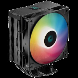 DeepCool AG400 DIGITAL ARGB, CPU Air Cooler, 1x120mm FK120 PWM FDB Fan, Addressable RGB LED, TDP 240W, 4 Heatpipes, Hydro Bearing, LGA1700/1200/1151/1150/1155, AMD AM5/AM4, 3Y, R-AG400-BKADMN-G-1 DeepCool AG400 DIGITAL ARGB, CPU Air Cooler, 1x120mm FK120 PWM FDB Fan, Addressable RGB LED, TDP 240W, 4 Heatpipes, Hydro Bearing, LGA1700/1200/1151/1150/1155, AMD AM5/AM4, 3Y, R-AG400-BKADMN-G-1
