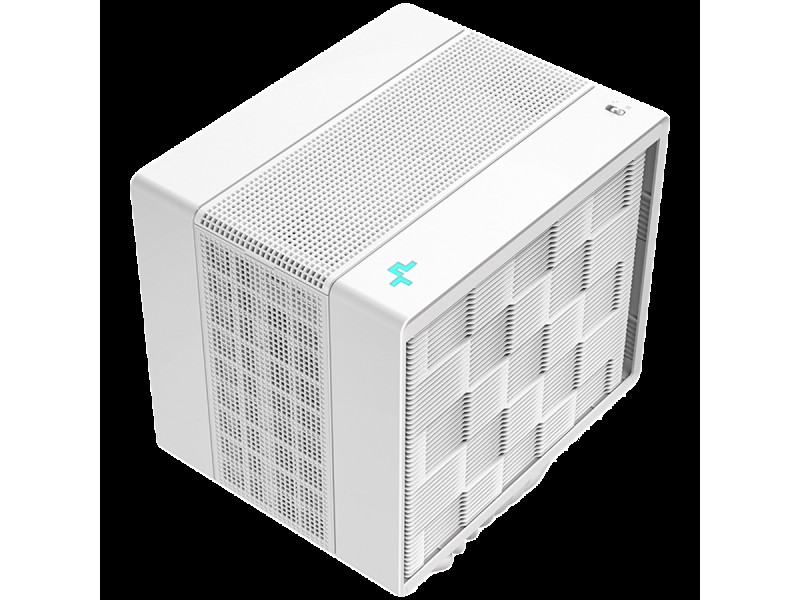 DeepCool ASSASSIN 4S WH, CPU Air Cooler, 2x140mm FDB Fans, Fan Speed Switch, TDP 280W, 7 Heatpipes, LGA2066/2011-v3/2011/1700/1200/115x, AMD AM5/AM4, White,  6Y, R-ASN4S-WHGPMN-G