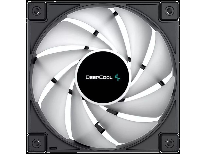 DEEPCOOL FC120, ARGB 120 mm fan, 	Addressable RGB LED, Hydro Bearing, Black, 	R-FC120-BKAMN1-G-1