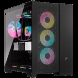 Corsair 6500D Airflow Tempered Glass Mid-Tower, Black, EAN:0840006664710