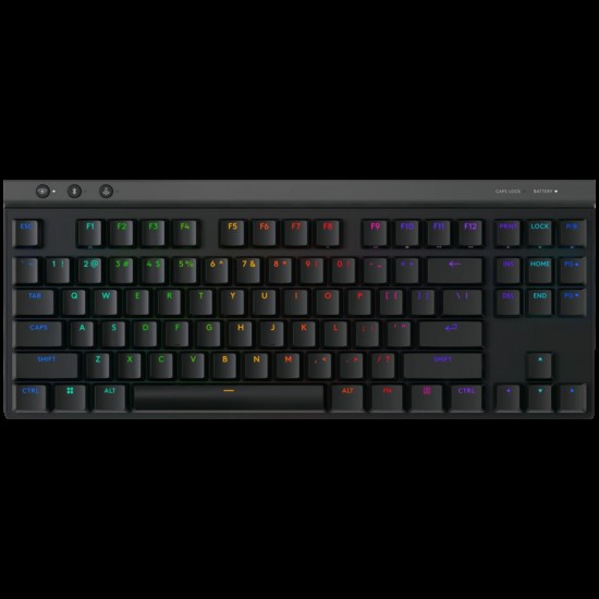 LOGITECH G515 TKL Gaming Keyboard - BLACK - US INT L - 2.4GHZ/BT - EMEA28i-935 - TACTILE