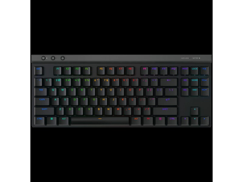 LOGITECH G515 TKL Gaming Keyboard - BLACK - US INT L - 2.4GHZ/BT - EMEA28i-935 - TACTILE
