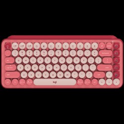LOGITECH POP ICON KEYS - ROSE - US INT L - BT  - INTNL-973