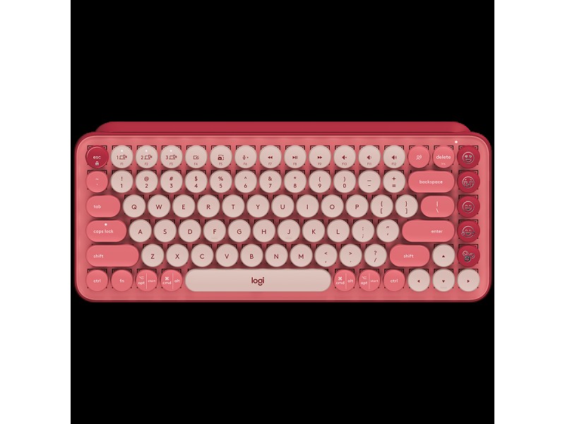 LOGITECH POP ICON KEYS - ROSE - US INT L - BT  - INTNL-973