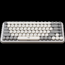 LOGITECH POP ICON KEYS - OFF WHITE - US INT L - BT  - INTNL-973