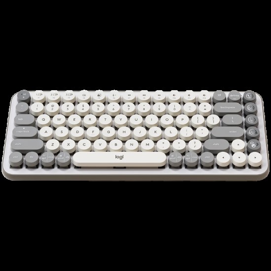 LOGITECH POP ICON KEYS - OFF WHITE - US INT L - BT - INTNL-973 LOGITECH POP ICON KEYS - OFF WHITE - US INT L - BT - INTNL-973