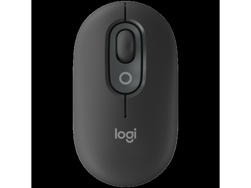 LOGITECH POP Mouse with emoji - GRAPHITE - BT  - EMEA28i-935 - FY25,TERRA