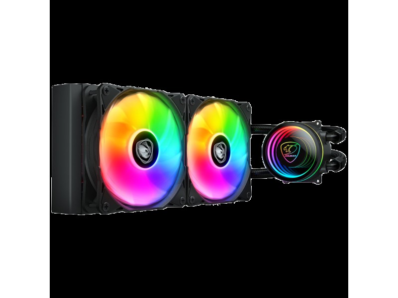 COUGAR AIO Liquid Cooling Poseidon Elite ARGB 240 Black
