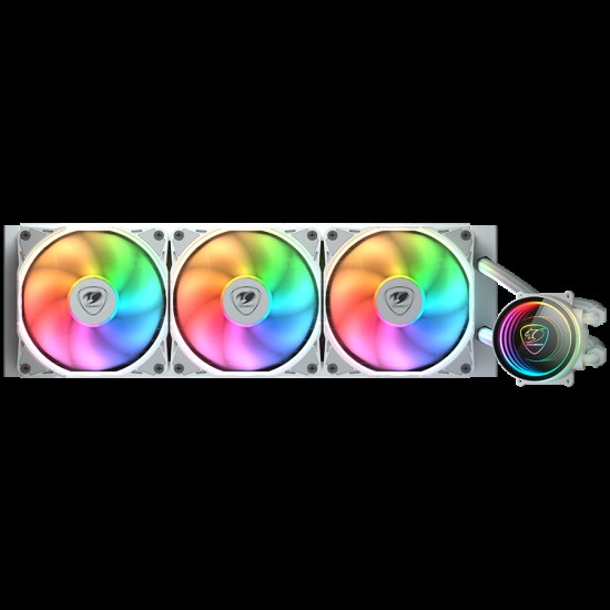 COUGAR AIO Liquid Cooling Poseidon Elite ARGB 360 White